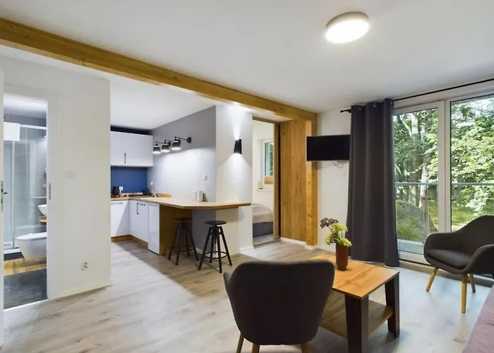 Dabrowka Luxury - W Lesie, Parking Appartement